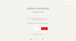 Desktop Screenshot of harbourbookshop.co.uk